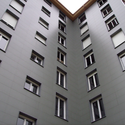 FACHADA VENTILADA PORCELANICO