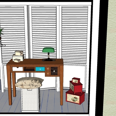 Fachada y escaparate El desván de Bea