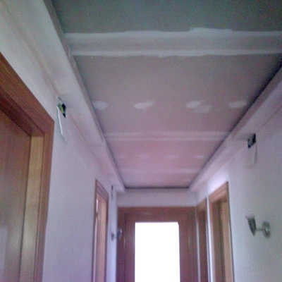 falso techo con foseado para retorno de aire acondicionado