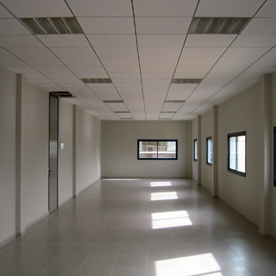 Falso techo de escayola aligerada