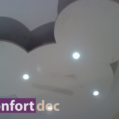 Techos decorativos con Placa de Yeso Laminado