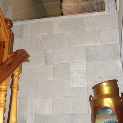 Colocación de piedra