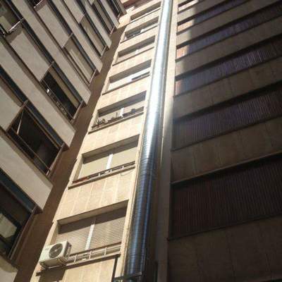 Colocación de chimenea