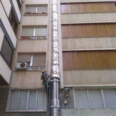 Aislamiento de chimenea