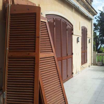 Mallorquinas y ventanas curvas 