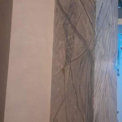 Columna imitación a marmol