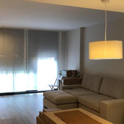 Proyecto iluminación, pintura instalaciones de cortinas, tele