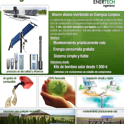 Flyer bombeos solares