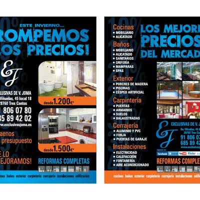 Flyers Exclusivas Joma