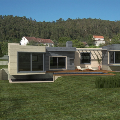 Vivienda unifamiliar en Pías (Ponteareas)