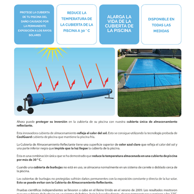 Cubierta de proteccion para el enrollador