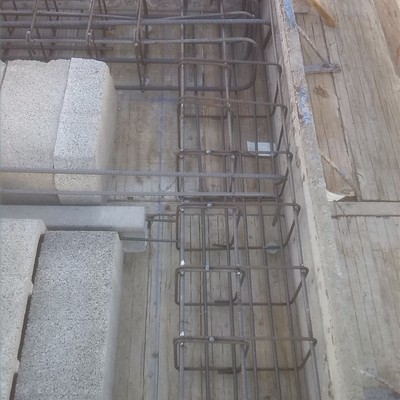 Forjado en adosado de Silla 