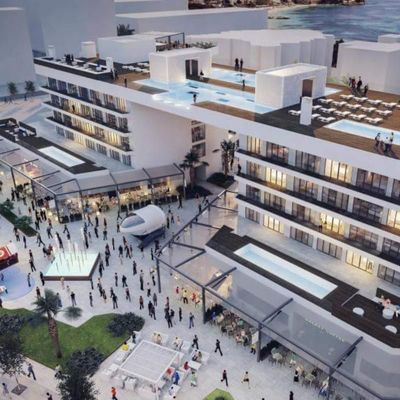 Restauración cubierta Hotel Magaluf