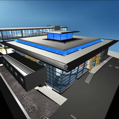 Edificio concesionario Automóviles