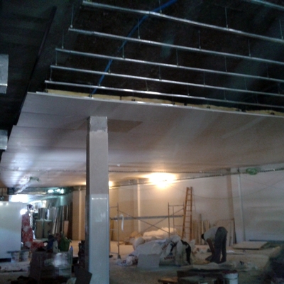 Insonorizacion supermercado DIA% en barbate