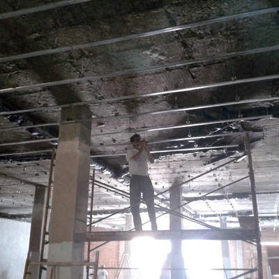 Insonorizacion supermercado DIA% en barbate