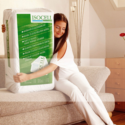 Foto principal de la celulosa ecológica ISOCELL.