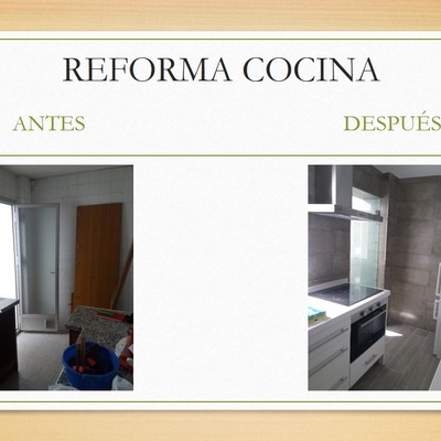 REFORMA INTEGRAL DE COCINA