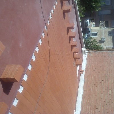 Impermeabilización terraza y colocación de resilla