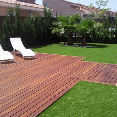 DISEÑO Y CONSTRUCCIÓN DE JARDÍN.