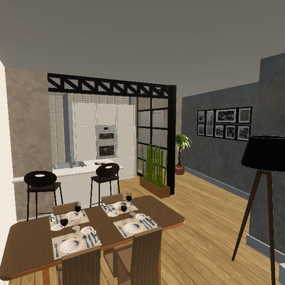 PROYECTO 3D PISO 80M