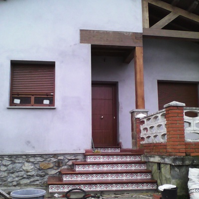 nueva construcción casa rustica