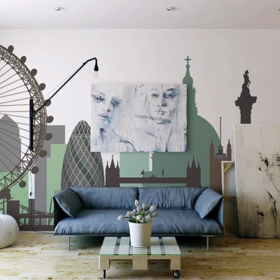 Fotomural inspirado por Londrés