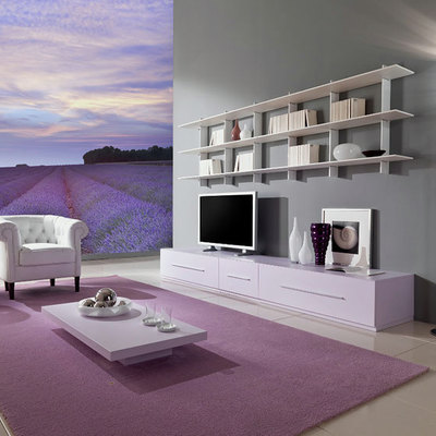 Fotomural que amplia visualmente el espacio