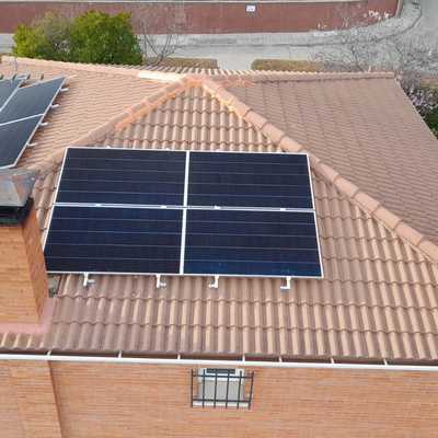 Instalacion FV vivienda en Los Molinos