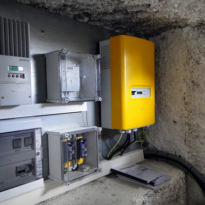 Fotovoltaica aislada para casa rural