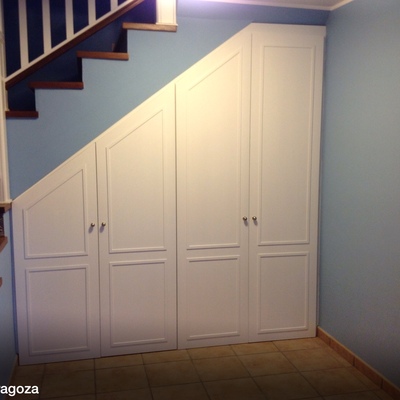 frente armario abuardillado