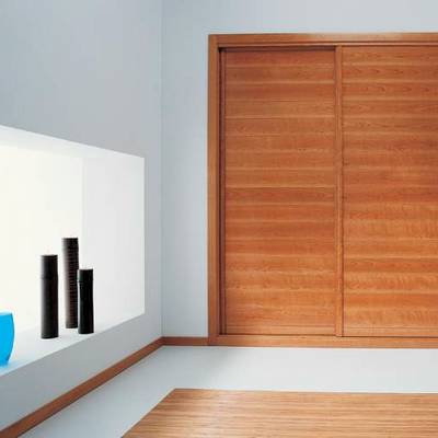 FRENTE DE ARMARIO CORREDERA CEREZO