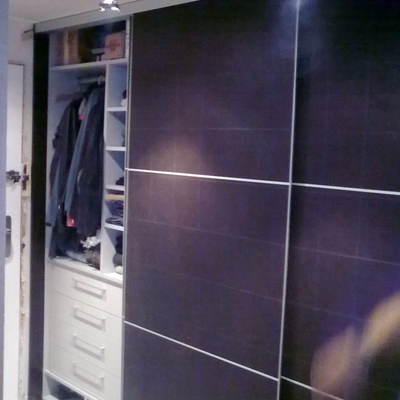 Frente e interior de armario a medida