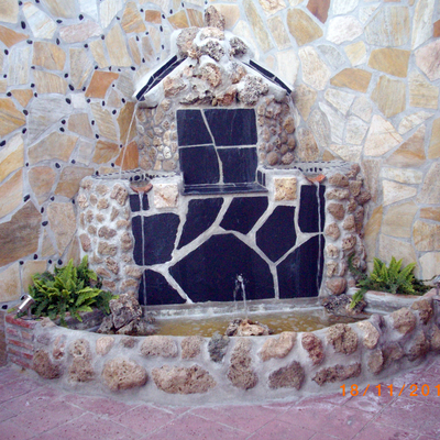 fuente piedras naturales