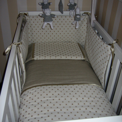 Fundan nórdica-Protector cuna