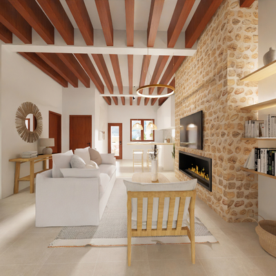 Transformación de un Salón en mal estado pero con un gran Potecial