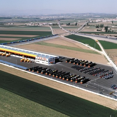 Grupo Cariño Headquarter a vista de pájaro.