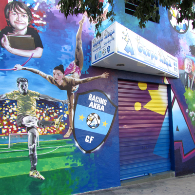 Decoración en fachada.