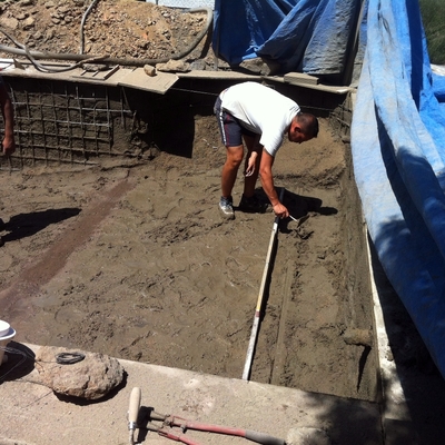 Gunitado de Piscina en Valdemorillo