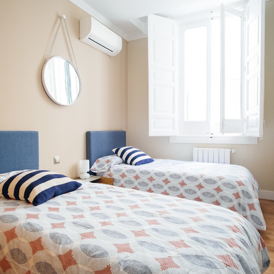 Habitación con dos camas