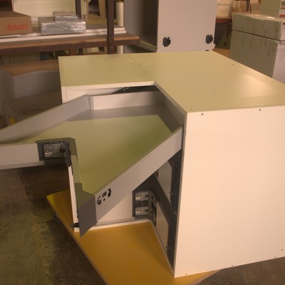 mueble de rincon de cocina