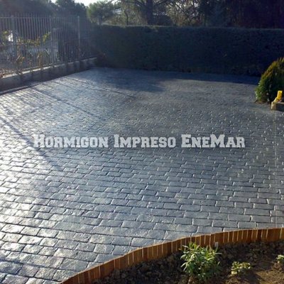 Hormigon impreso Madrid Enemar