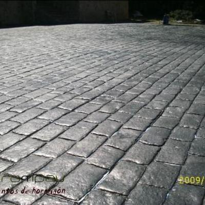 Hormigon impreso