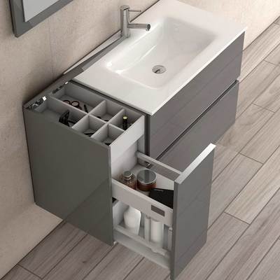 Mueble de baño suspendido auxiliar