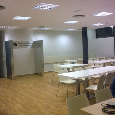 iluminacion cafeteria