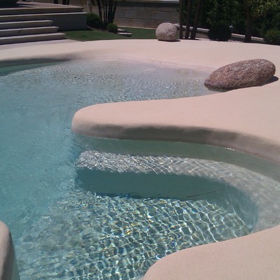 piscina de arena