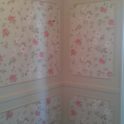 semilacado de carpinteria y empapelado