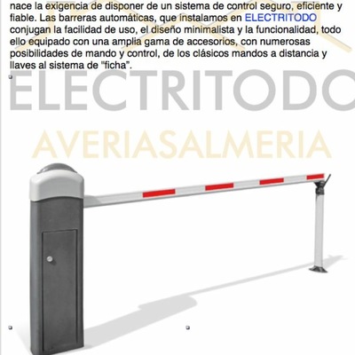 Barreras automáticas 