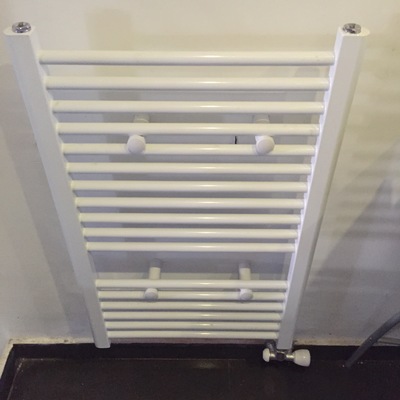 Cambio radiador por toallero 