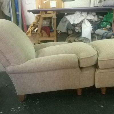 Chaise longue  con puff